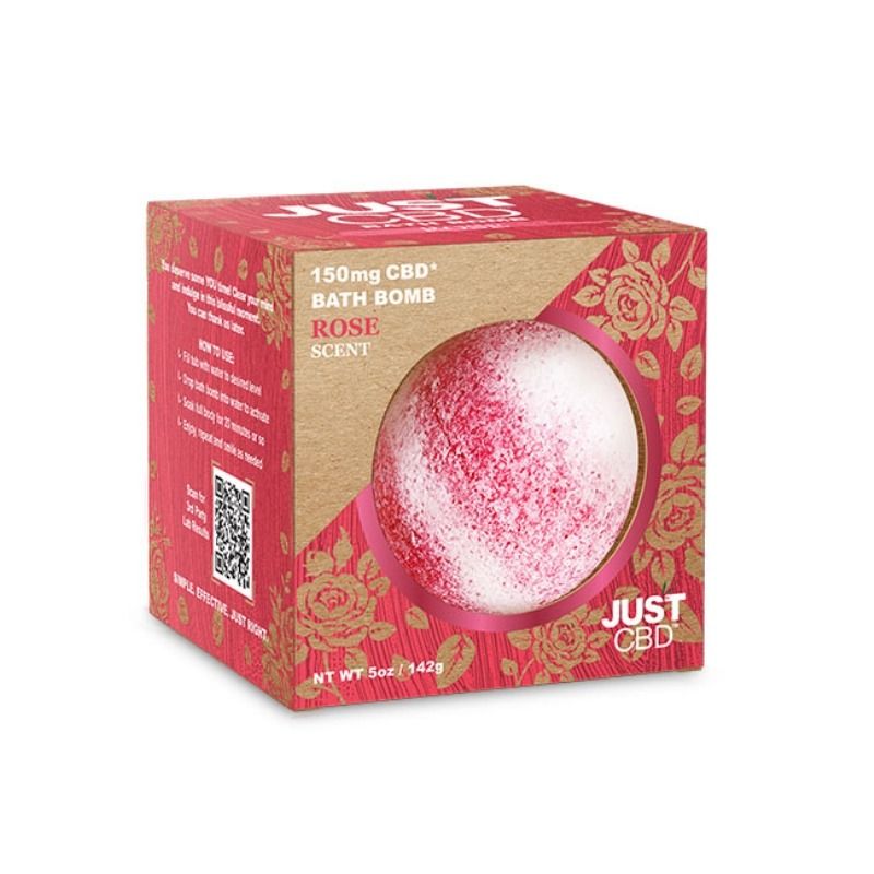 Weedness CBD Badesalz Bombe Rose
