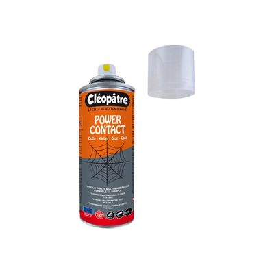 Cléopâtre Power Contact - Bombe de colle aérosol - transparent - 250 ml