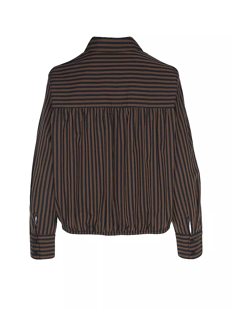 OPUS Bluse FEBULA dunkelblau