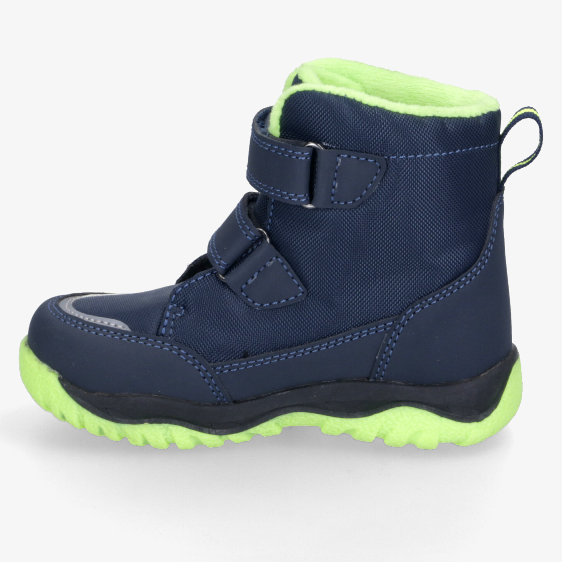Bambulini Kinder Klettstiefel blau