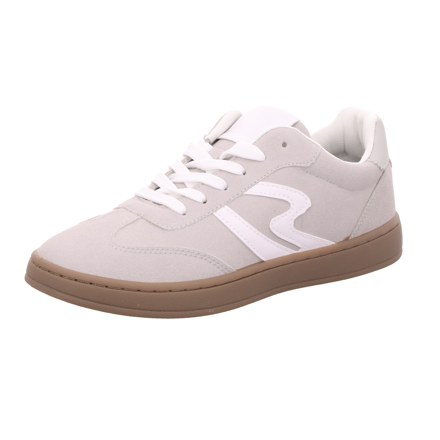 Sneakers Damen-Sneaker Grau-Weiß
