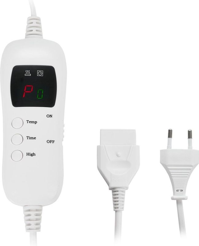 Camry 7418 - Elektrische verwarmingsdeken met timer ( super soft ) 1 persoons