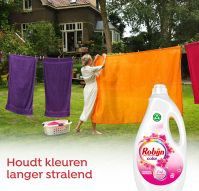 Robijn Vloeibaar Wasmiddel - Color Pink Sensation - met 90% biologisch afbreekbare ingrediënten - 60 wasbeurten