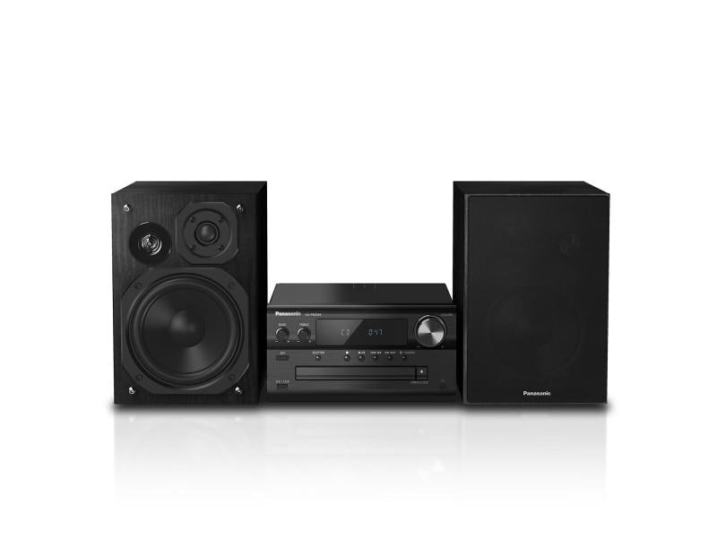 Panasonic Micro-HiFi Anlage SC-PMX94 Schwarz Klassisches CD System mit beeindruckender Klangqualität