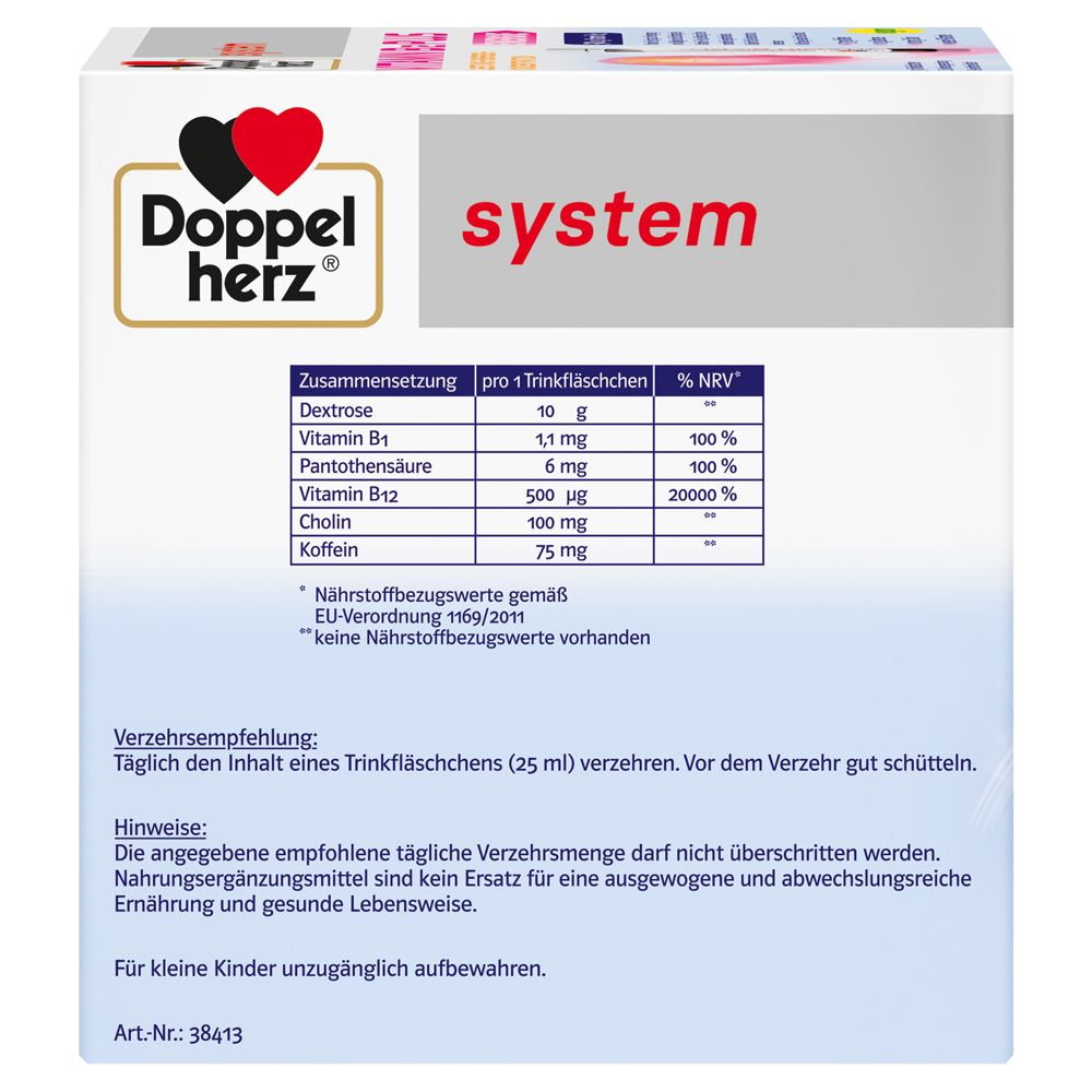 Doppelherz® system Vitamin B12 PLUS Energie + Doppelherz Hutschenreuther Weihnachtsglocke GRATIS