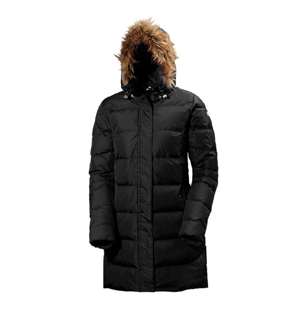 Helly Hansen Down Parka W Aden preto