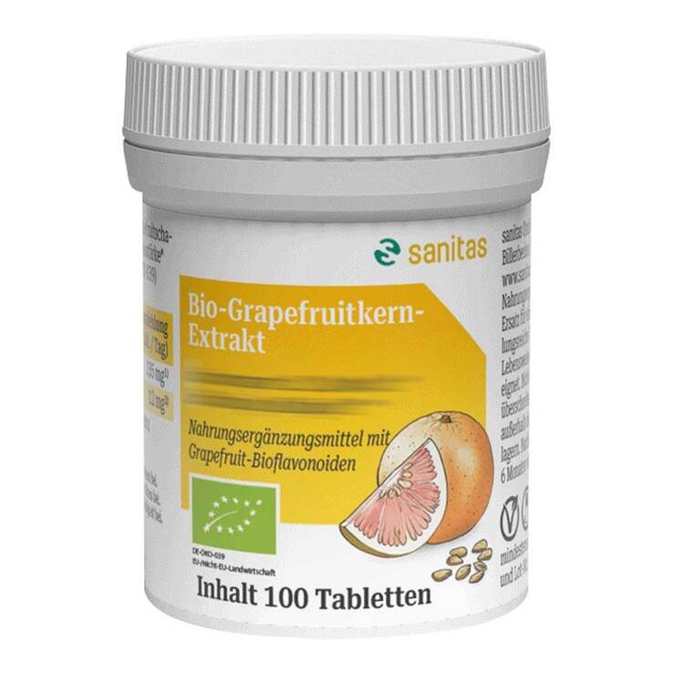 Grapefruit Kern Extrakt Bio, 100 St