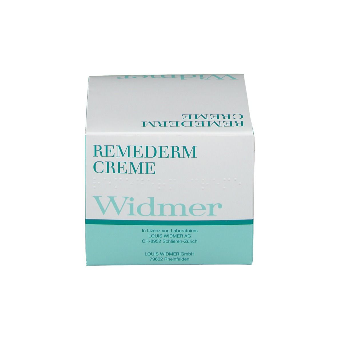 Louis Widmer Remederm Creme unparfümiert