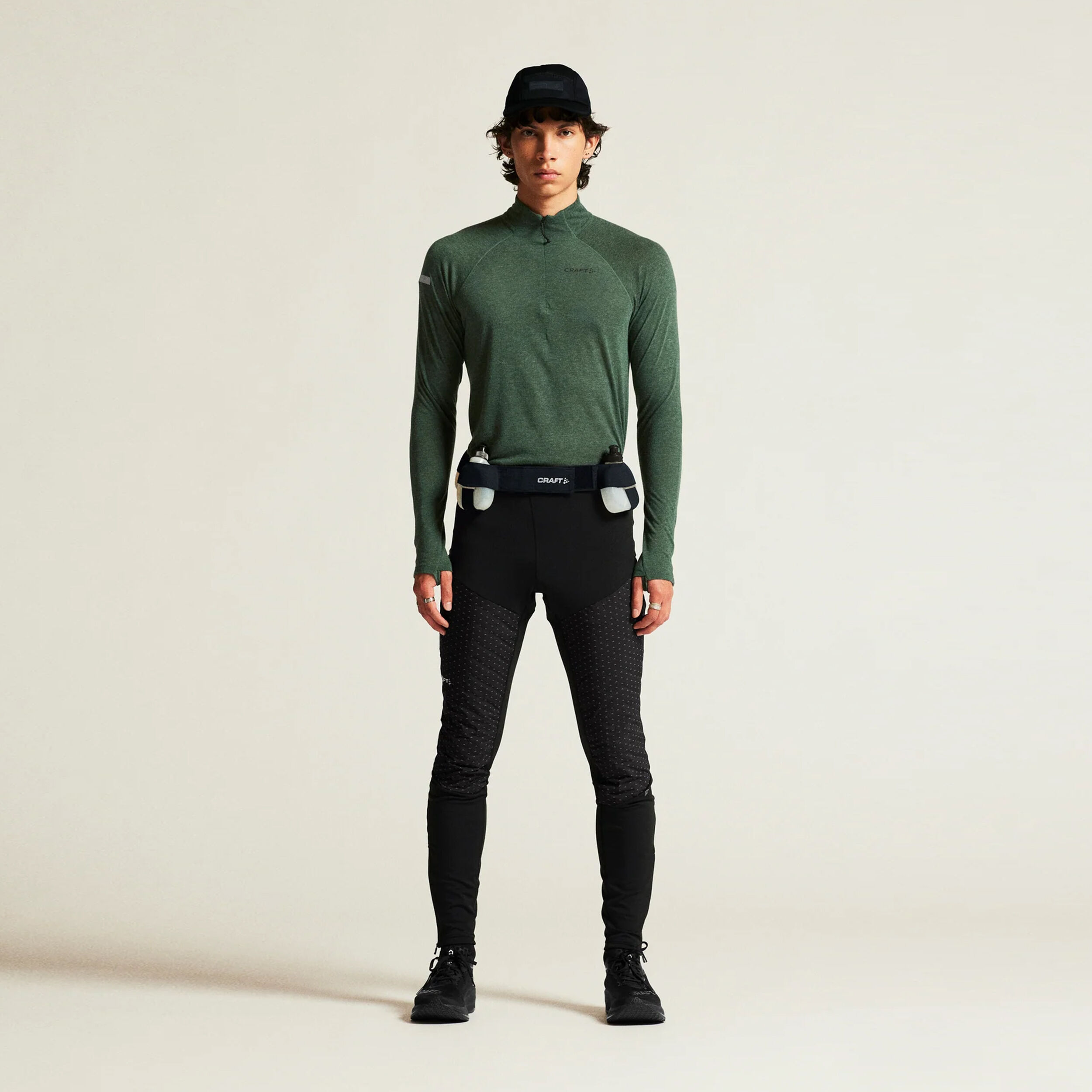 Craft ADV SUBZ Lumen 2 Collant De Course Hommes - Noir