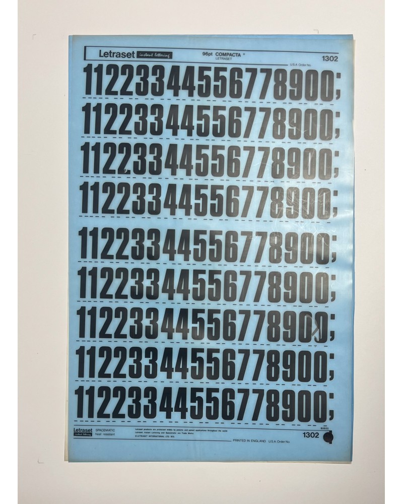 letraset-1302- COMPACTA - 96pt