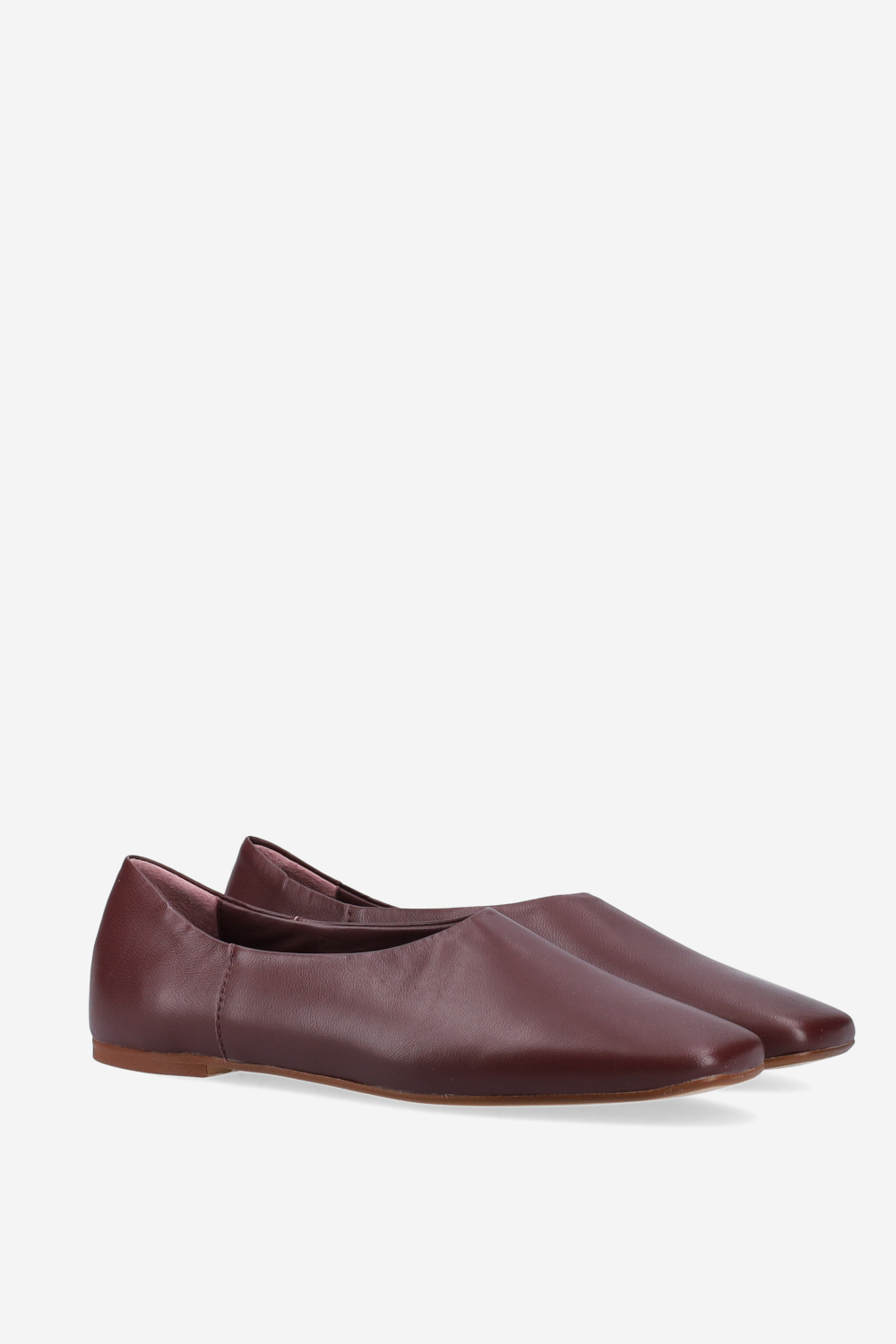 Leather ballerinas
