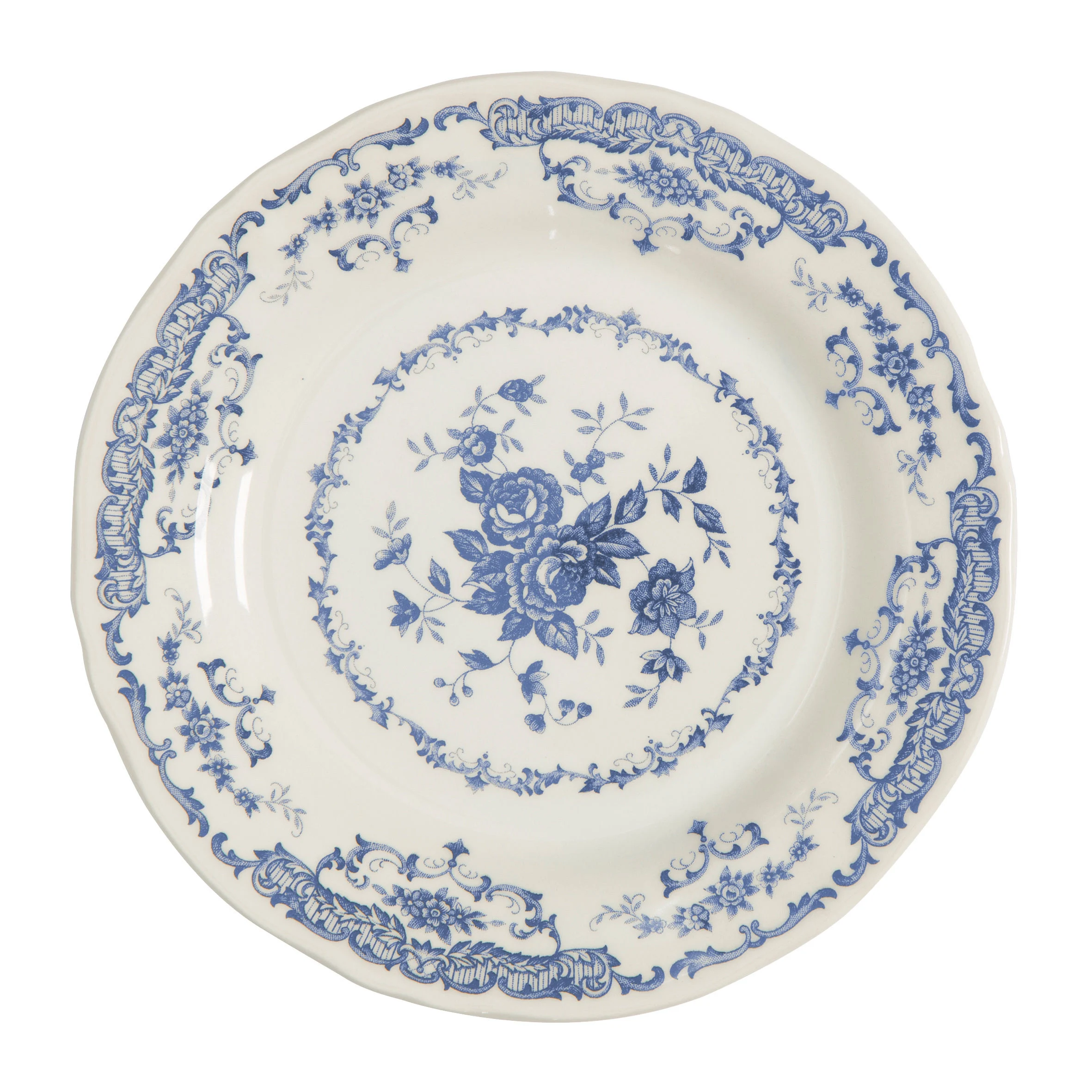 ROSE - Assiette céramique | Bleu