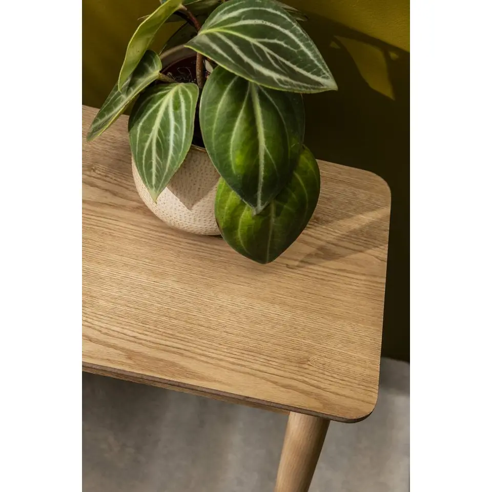 Halbankje Fenna - naturel - 110x32x45 cm