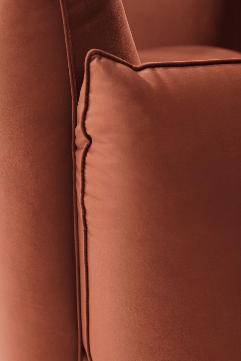 Sissy-Boy Countess 4-zits bank chaise longue rechts Royal Magnolia