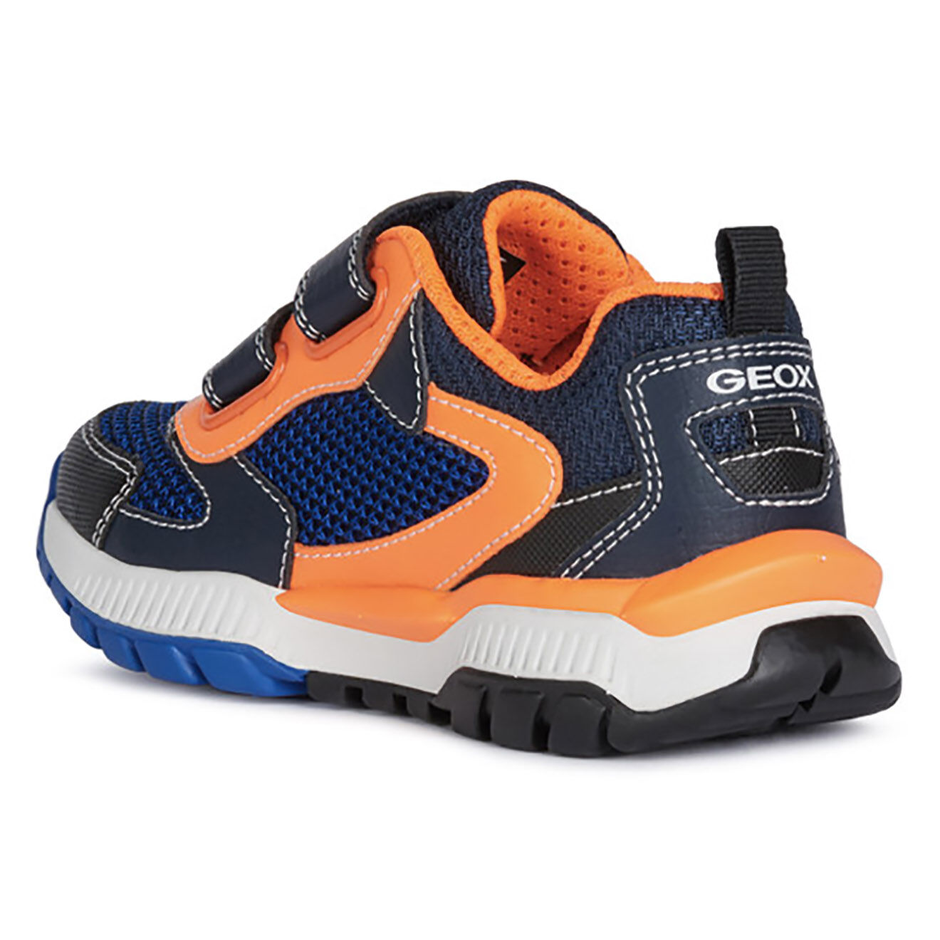 Geox Baskets Tuono marine/orange fluo