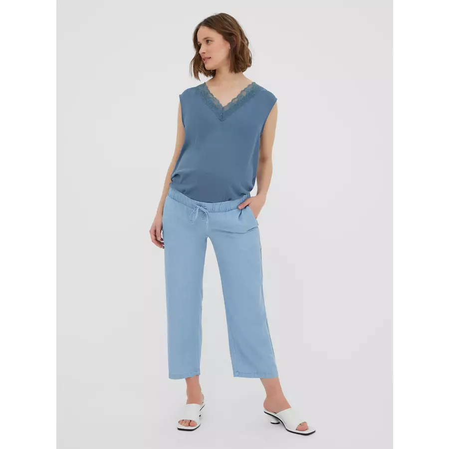 VERO MODA Umstandhose VMMLILIANA Light Blue Denim