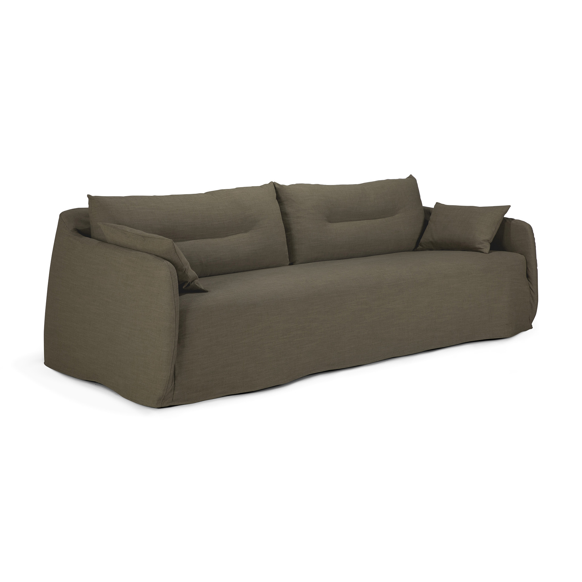 3-zitsbank Weave groen 244 cm