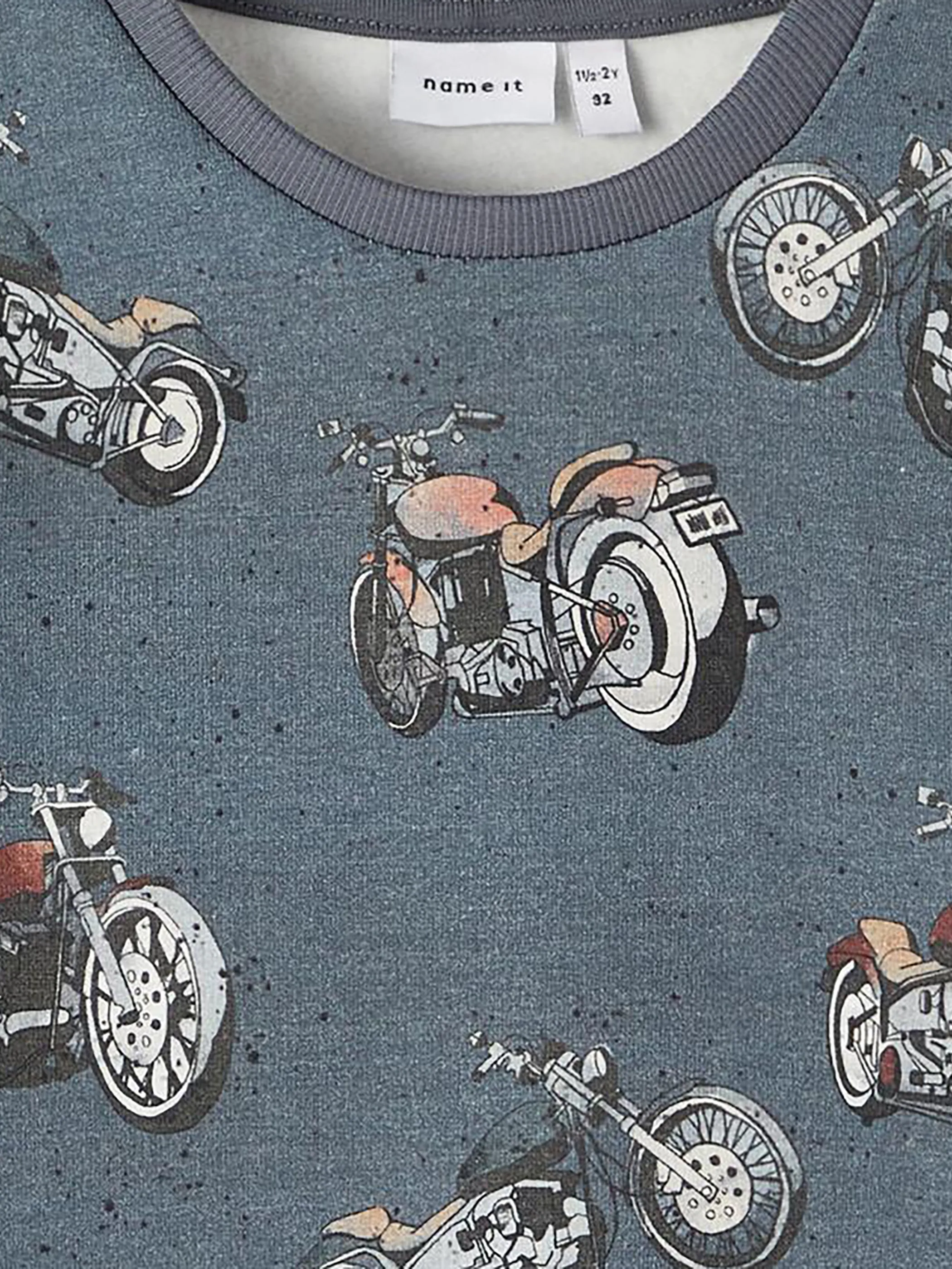 Jungen Sweatshirt mit Alloverprint