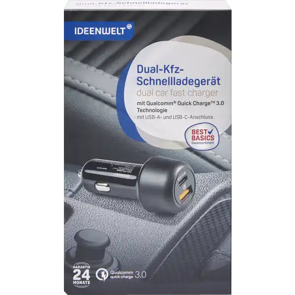 Dual-Kfz-Schnellladegerät