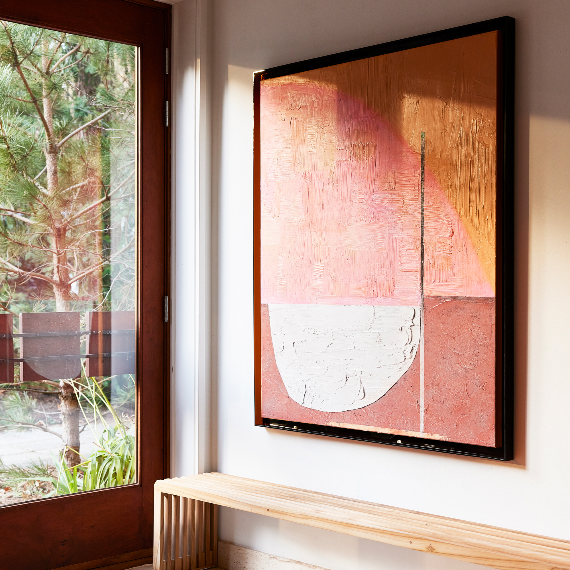 Schilderij Roseate Hues