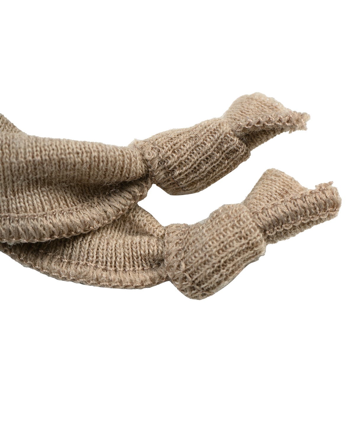 Strikmuts van merinowol voor baby's