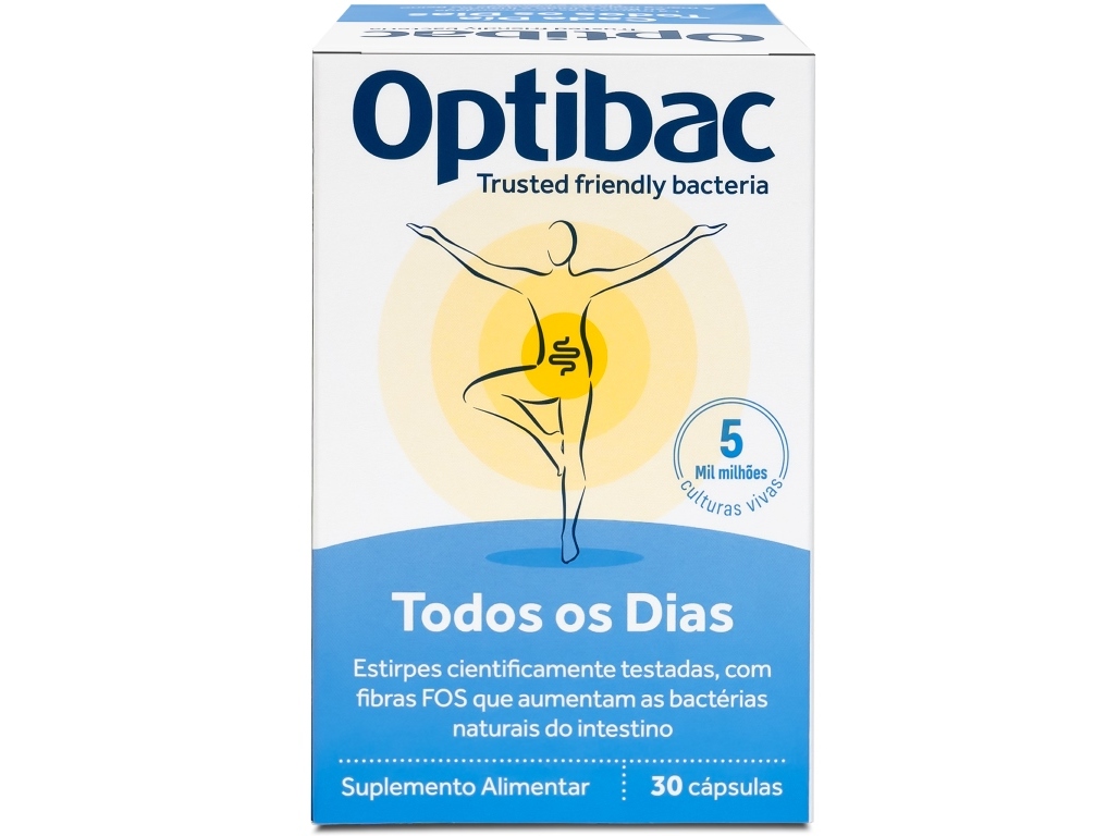 SUPLEMENTO OPTIBAC TODOS OS DIAS 30CAPS
