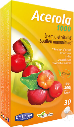 Orthonat Acérola 1000 30 Comprimés