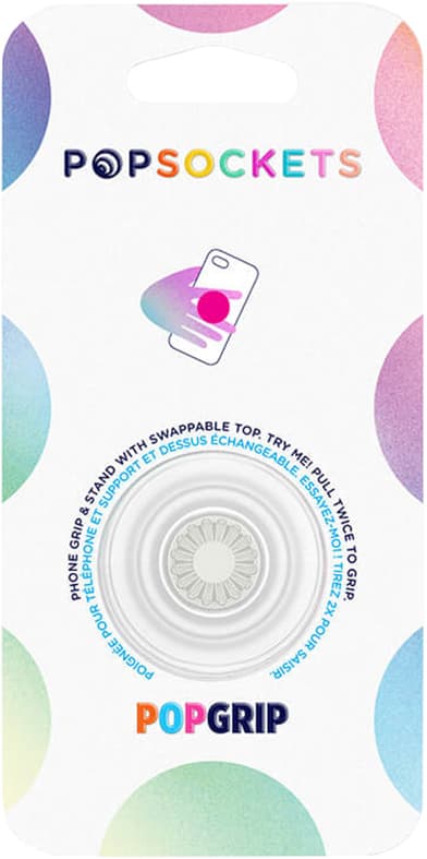 Popsockets greb til mobilenhed (clear)