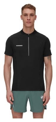 Maillot Manches Courtes Mammut Aenergy Half Zip Noir