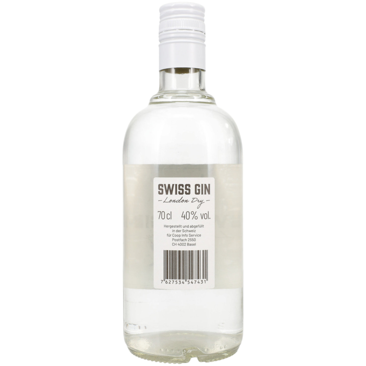 Swiss Gin London Dry -70cl