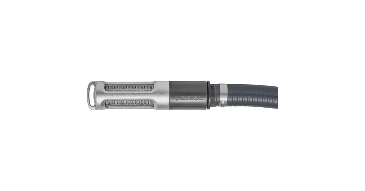 GARDENAZuigfilterset met terugslagklep  (Grijs/zilver)