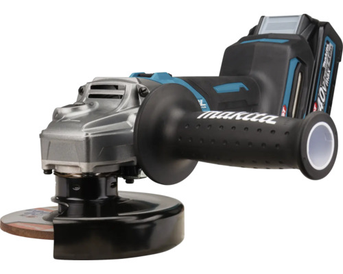 Makita XGT® GA008GM201 40V accu haakse slijper, inclusief 2 accu's (4,0 Ah), lader en MAKPAC maat 4