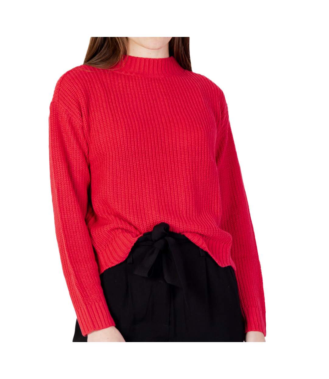 Pull Rose Femme JDY Scallop Edge