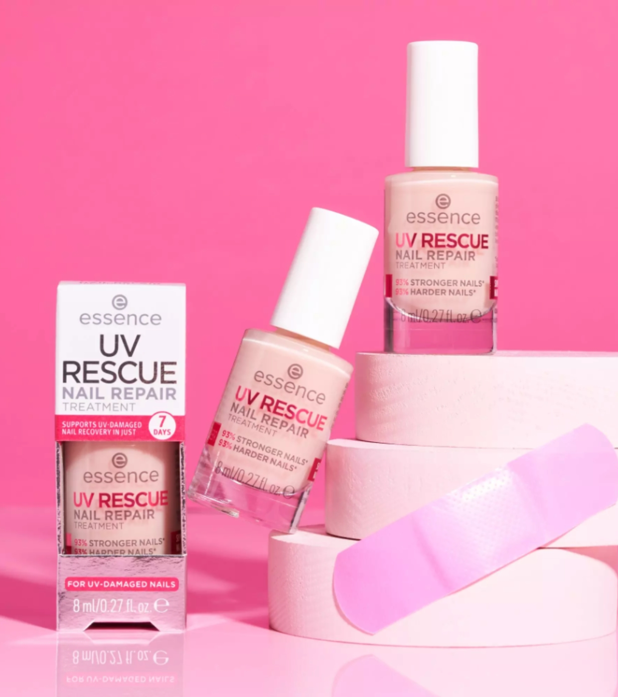 essence - Tratamento de Reparação de Unhas Uv Rescue