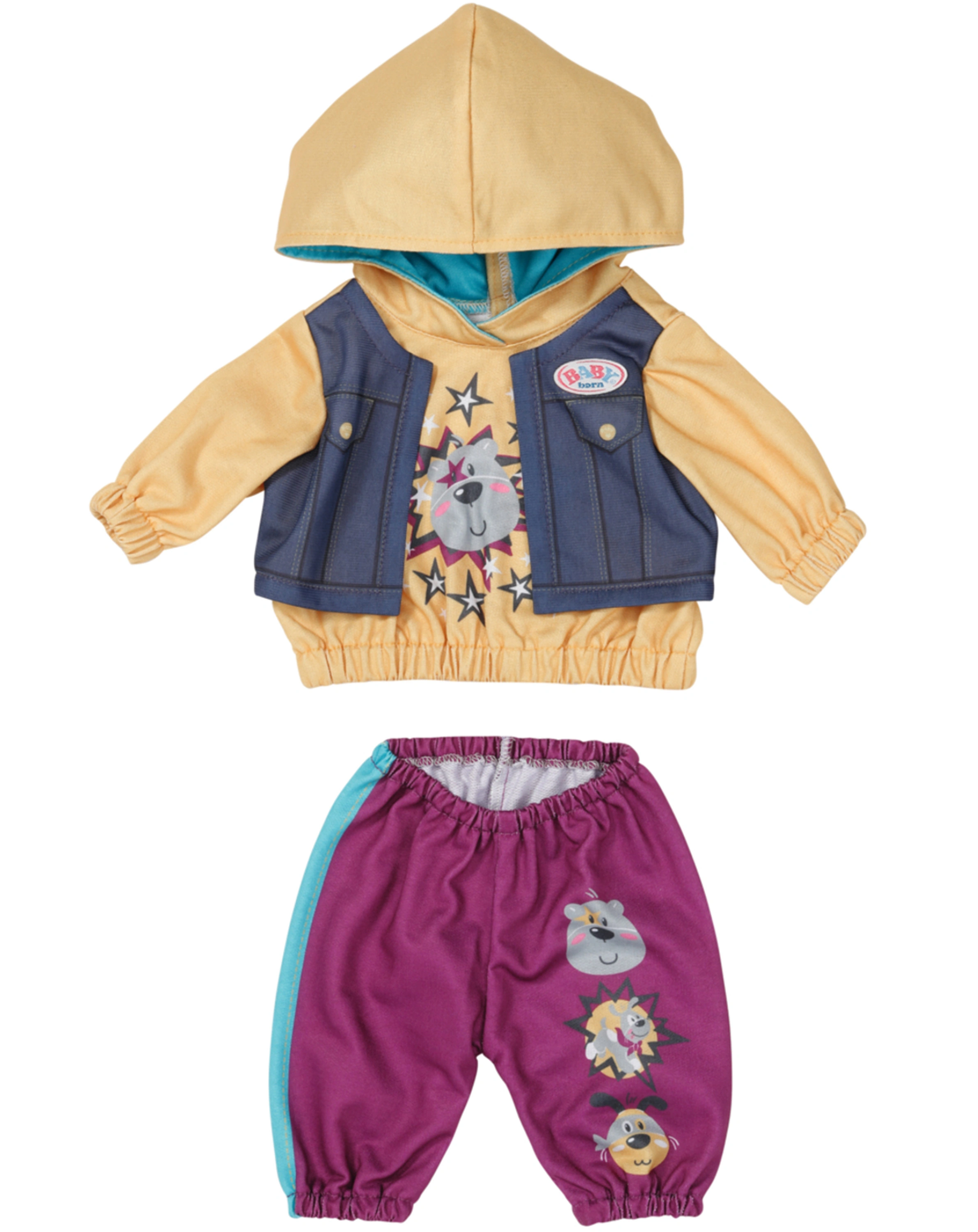 BABY born® Outfit mit Hoodie (43cm)