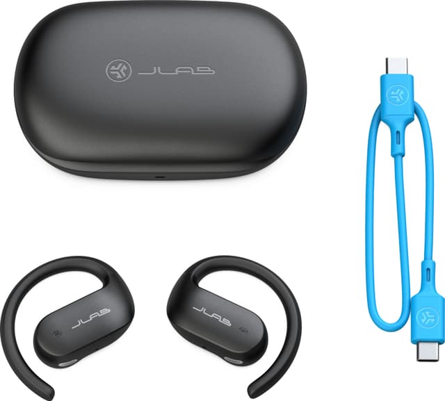 JLab Jbuds Open Sport 2 trådløse in-ear-hovedtelefoner (sort)