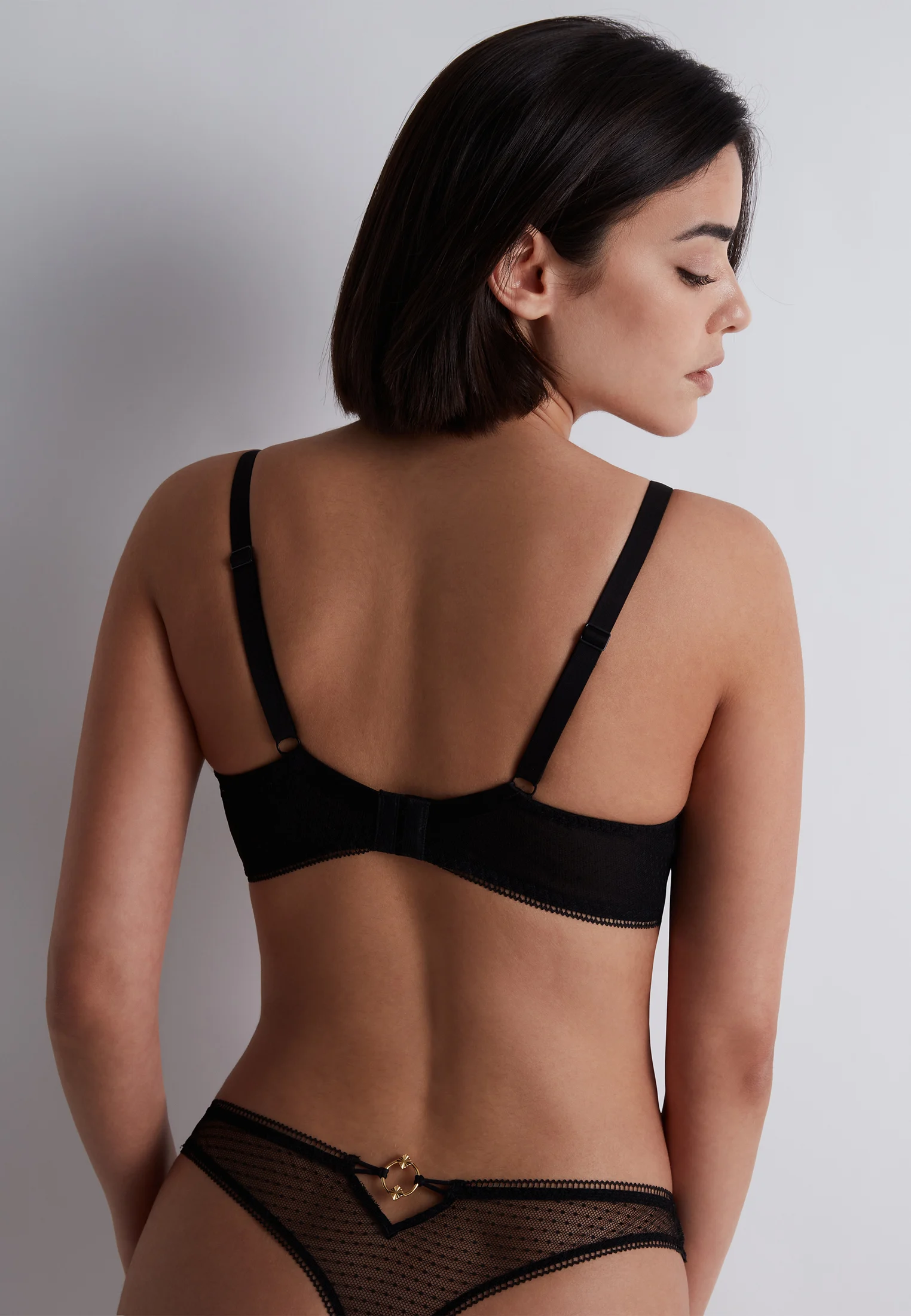 ILLUSION FAUVE - Soutien-gorge triangle avec armatures | Noir