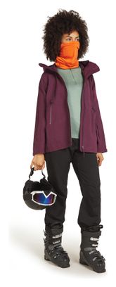 Baselayer Femme Icebreaker 1/2 Zip Merino 260 Tech Vert