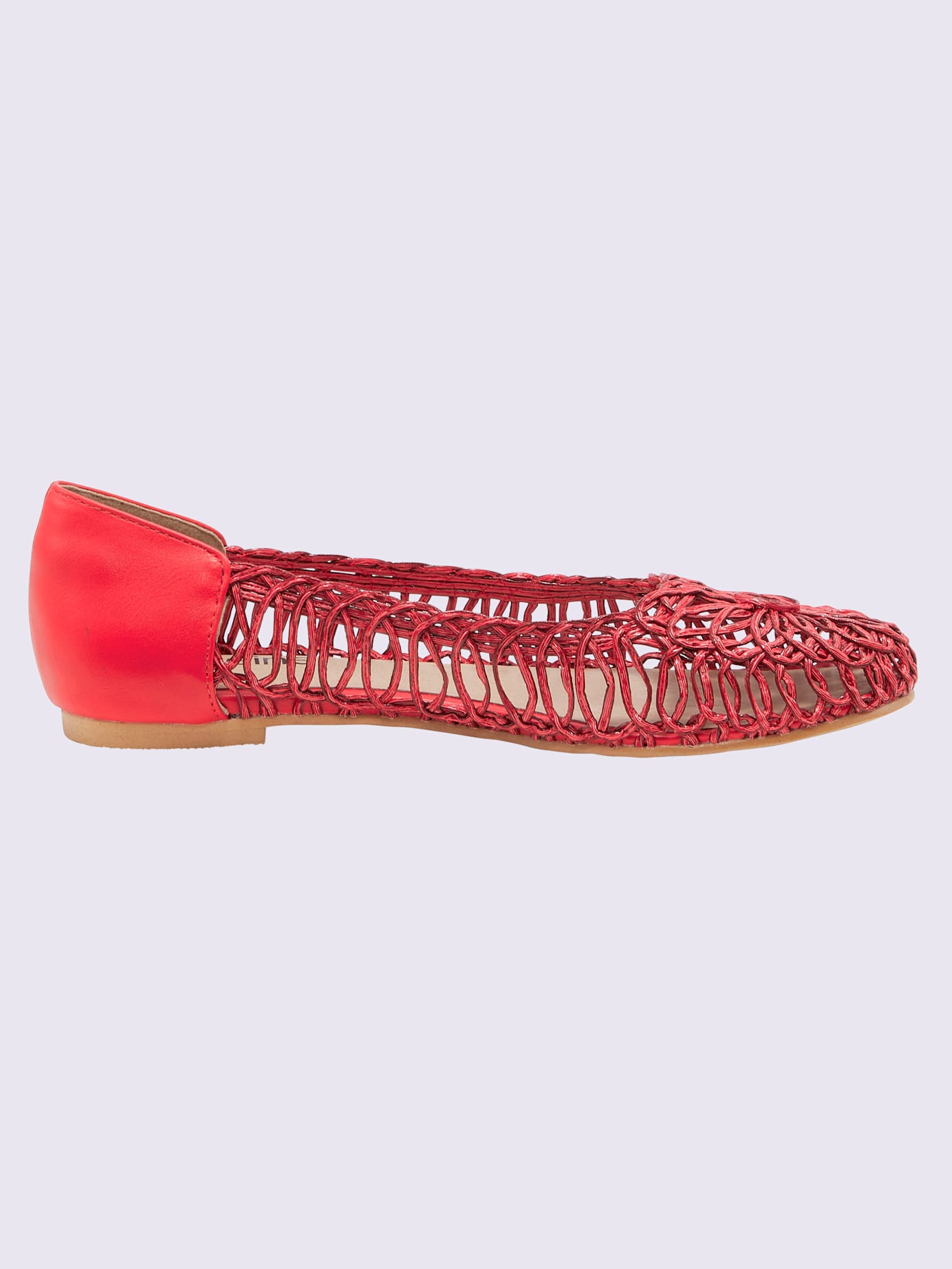 Ballerines imitation cuir mode