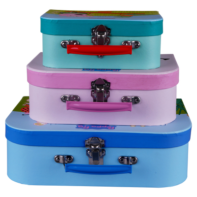 Barbo Toys Peppa Gris Kofferter 3-Pakk