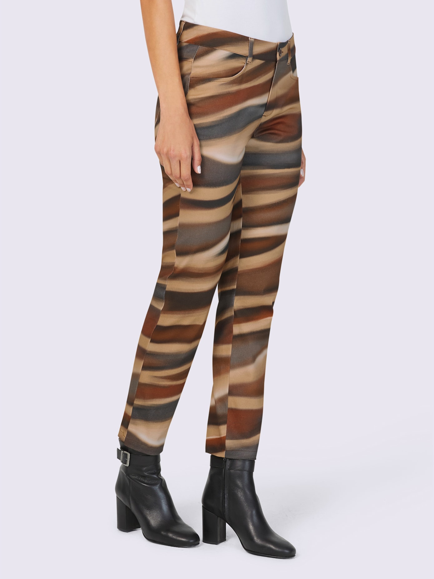 Pantalon imprimé motif imprimé exclusif