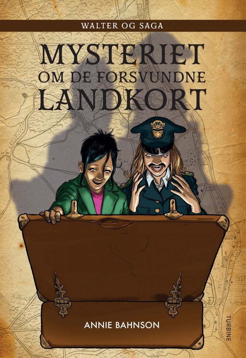 Walter Og Saga - Mysteriet Om De Forsvundne Landkort - Annie Bahnson - Bog