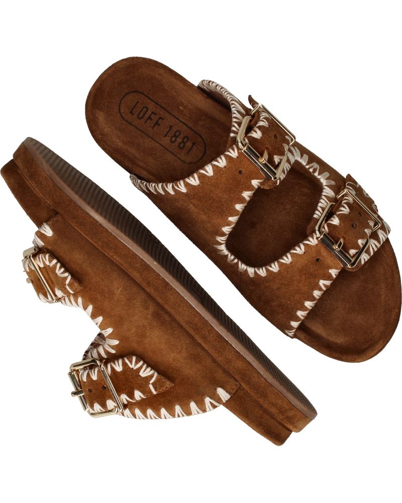 LOFF 1881 Slippers Cognac Dames