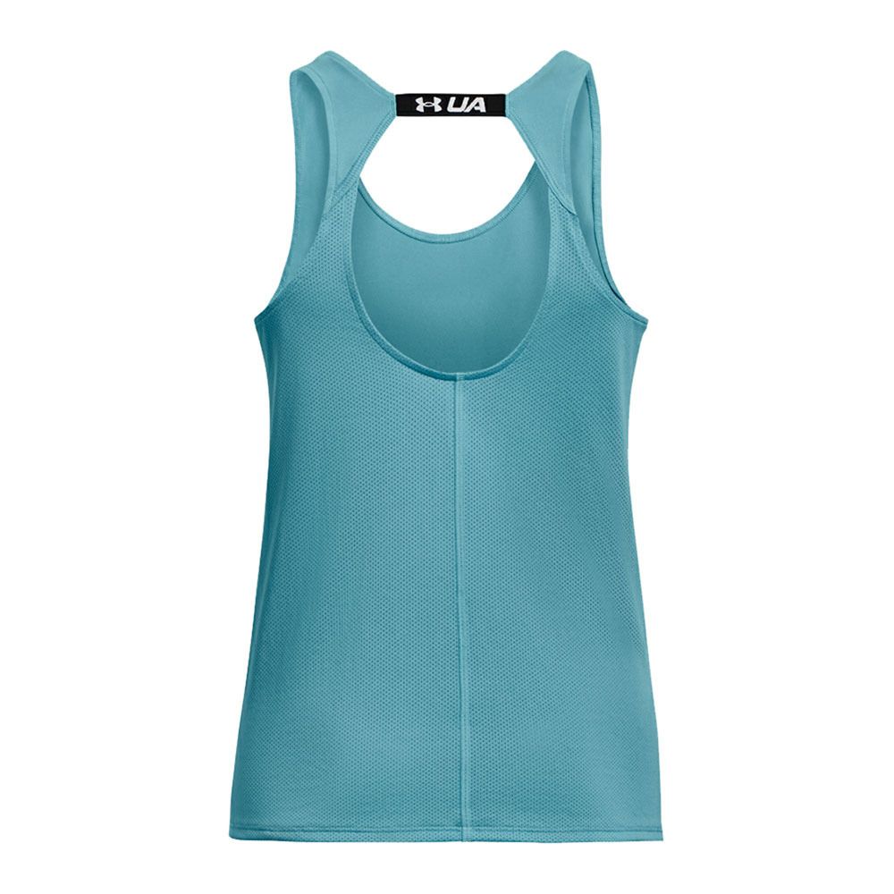Under Armour UA FLY BY - Débardeur Femme glacier blue/glacier blue/reflective