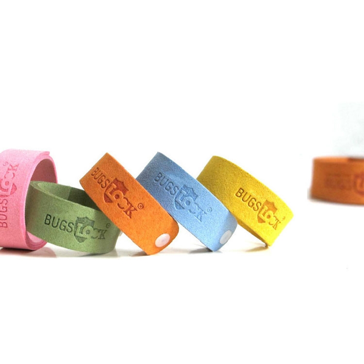 Anti Moskito Insekten und Mücken Schutz Armband (Pflanzliche Aromen) - Div. Farben