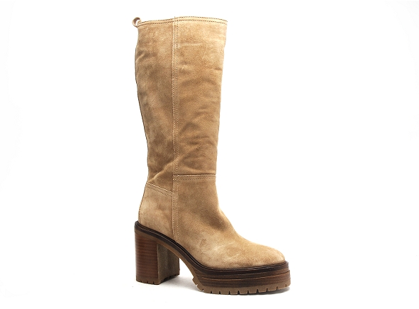 Alpe bottes talons femme 2681 beige