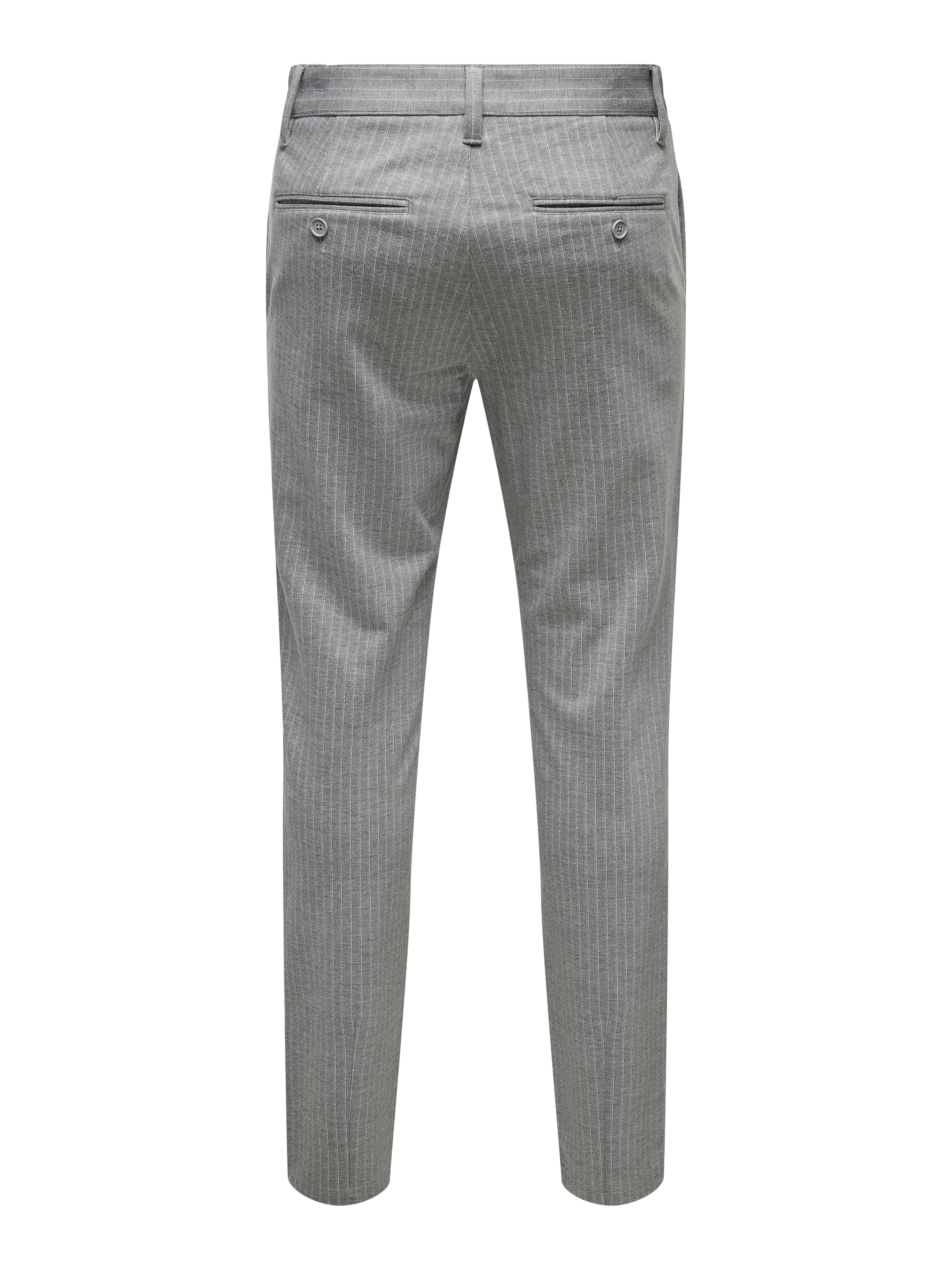 ONSMARK Verjüngt Chino Hose Light Grey Melange