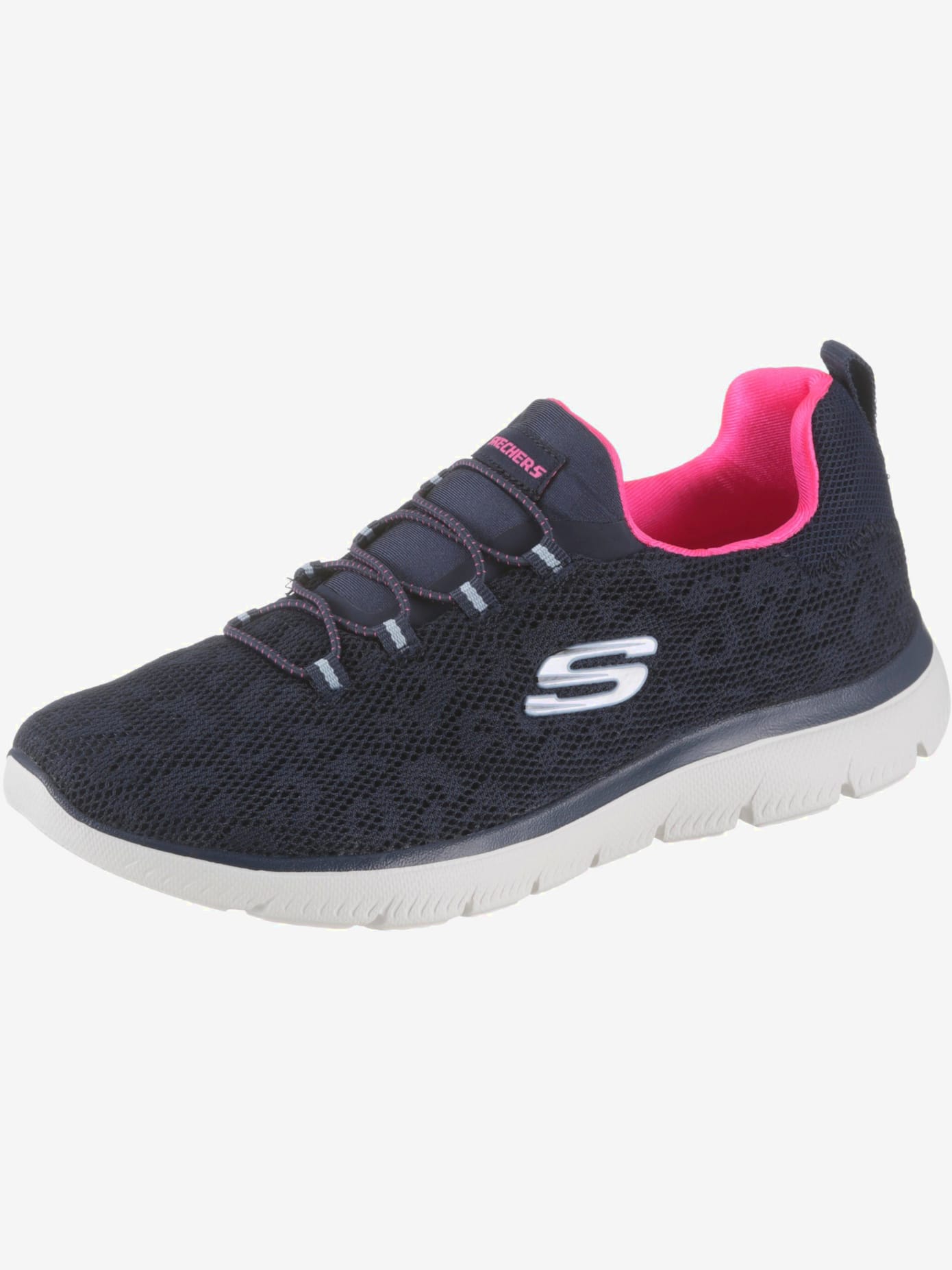 Sneakers slip on élastique facile à enfiler