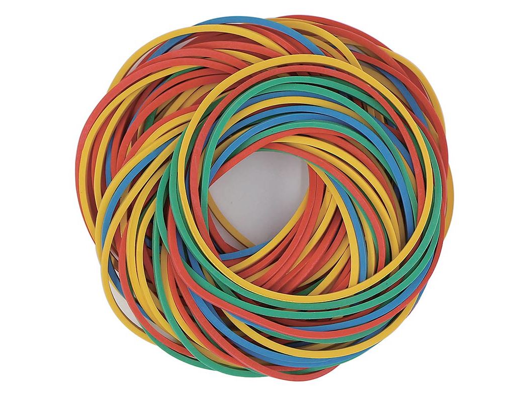 ELÁSTICOS POLEGAR 50G CORES SORTIDAS