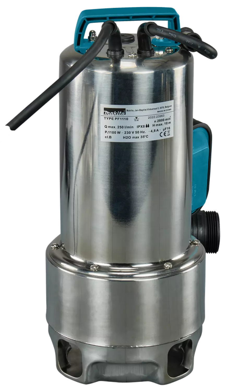 Makita PF1110 Dompelpomp voor vuil water - 1100W - 10m